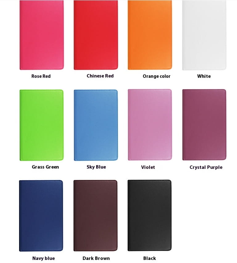 Pyörivä Litchi -viljapuhelin, valkoinen vihreä ruusu punainen tummansininen kahvi