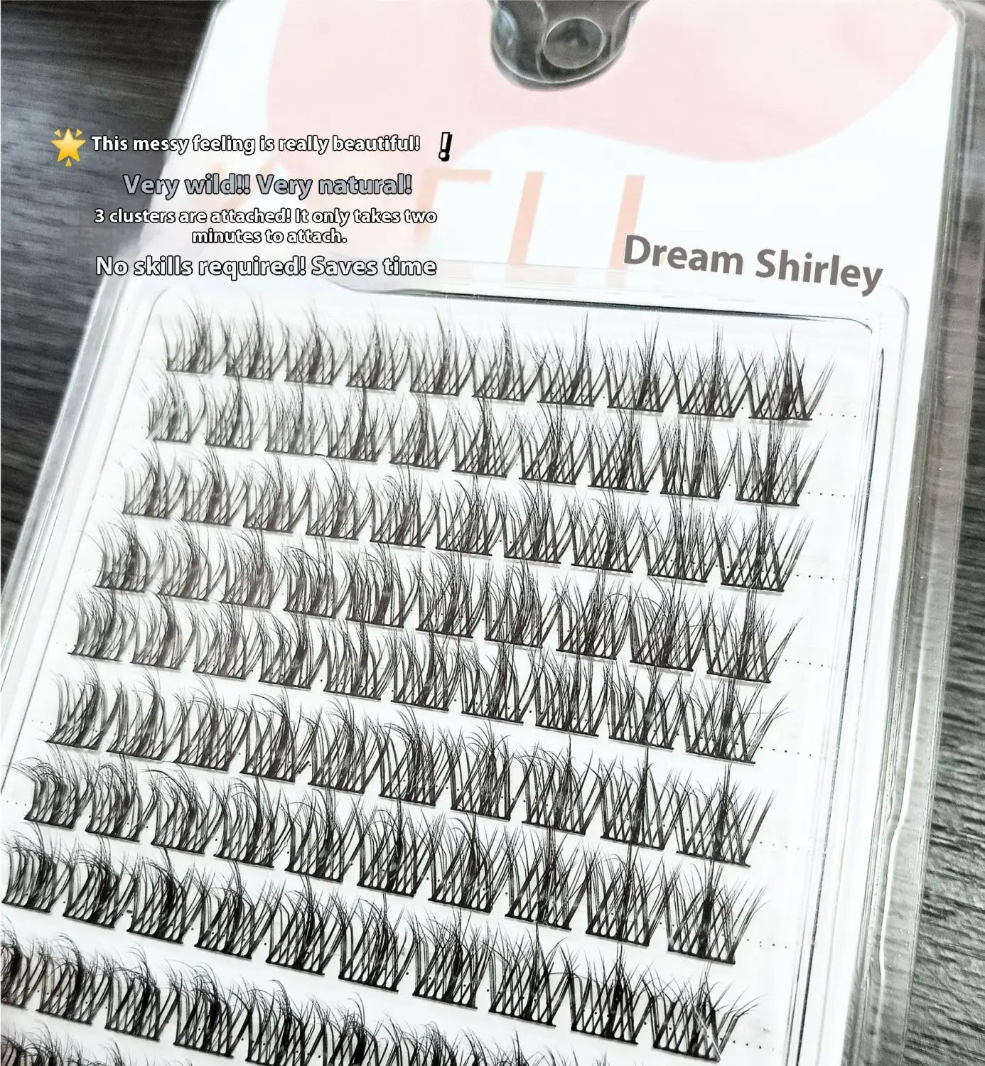 Glue-Free 5D Mink Eyelashes in Various Rows for False the United States
