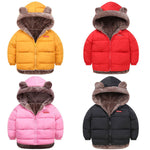 Boy’s Cotton-padded Winter Jacket Children’s Cotton-padded Jacket Double-sided Wear