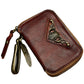 Handmade Cowhide Men’s Leather Key Bag Personality - Moo-ve Over Basic Bags with Our Cowhide Key Wallet