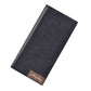 Men’s Long Wallet Fashion Button Bag Thin Style - Men’s Long Wallet: Stylish Leather Wallet for All