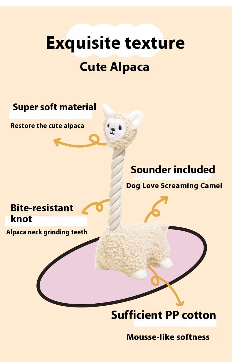 Magic Animal Cat Teaser Alpaca Pehmo -lelu Interactive Teasing Stick