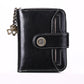 Oil Wax Genuine Leather Lady’s Wallet European And American Style - Custom Light Delight in Leather Wallets Galore