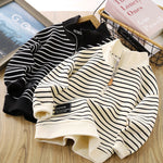 Children Casual Polo Collar Fashion Tops Handsome