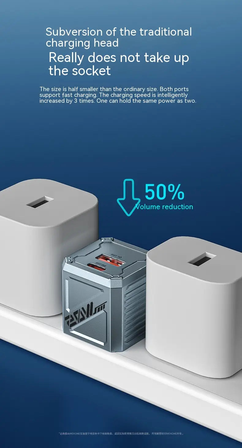 Black USB Type-C Charger for United States CHF Compatible