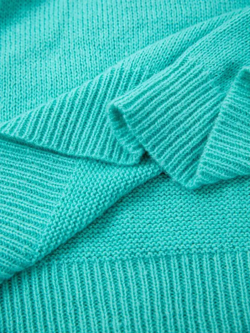 Japanese Korean Casual Deer Plush Pullover Sweater Button Up Polyester Top