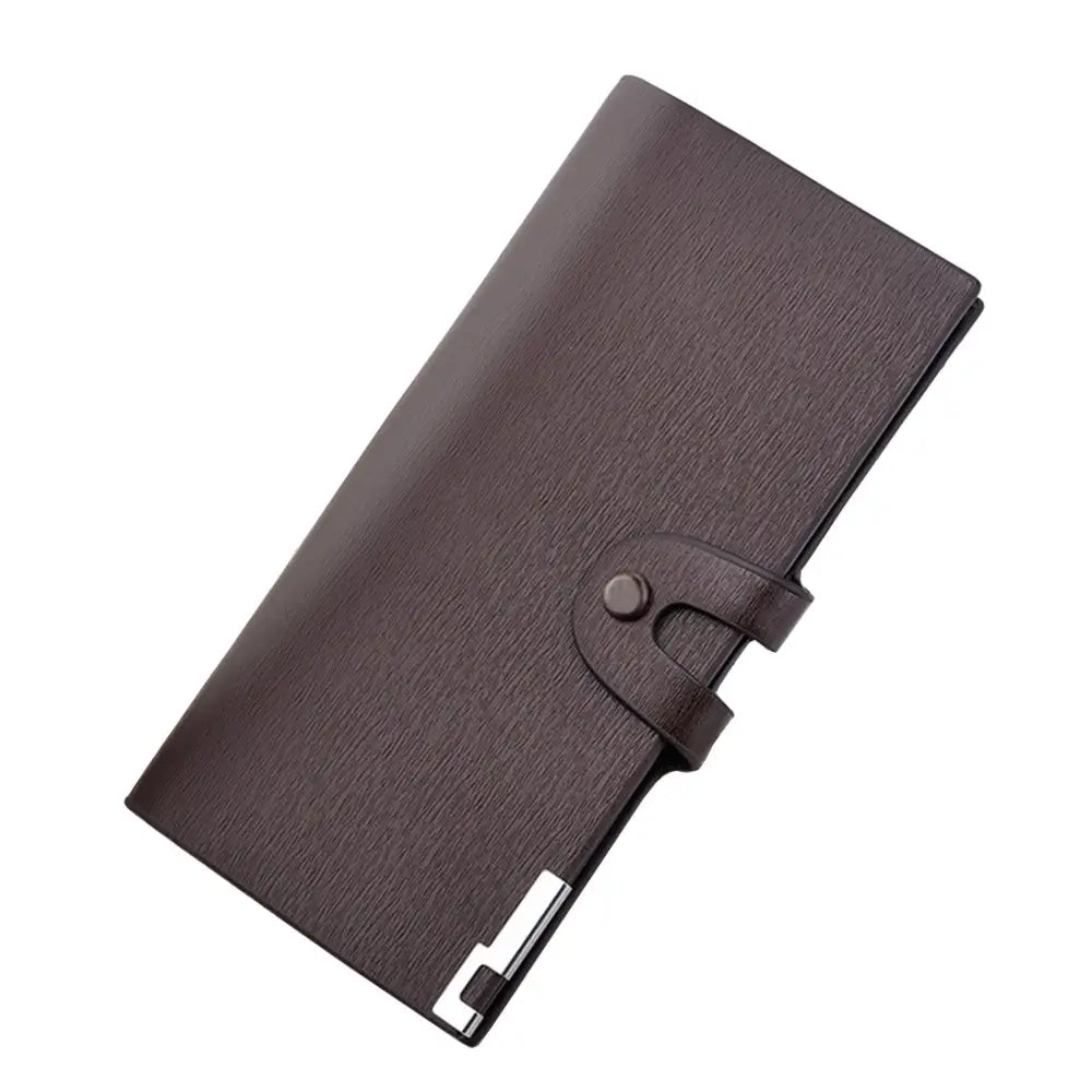 PU Leather Wallet with Coin Pocket and Card Slots for United States