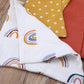 5-piece Baby Towel Plain Cotton Face Towel - Soft Baby Towels for Tiny Tots and Messy Moments