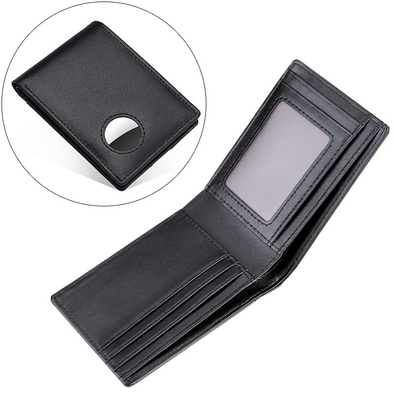 Leather Head Layer Cow Wallet with Anti-Theft and Multi-Function Features