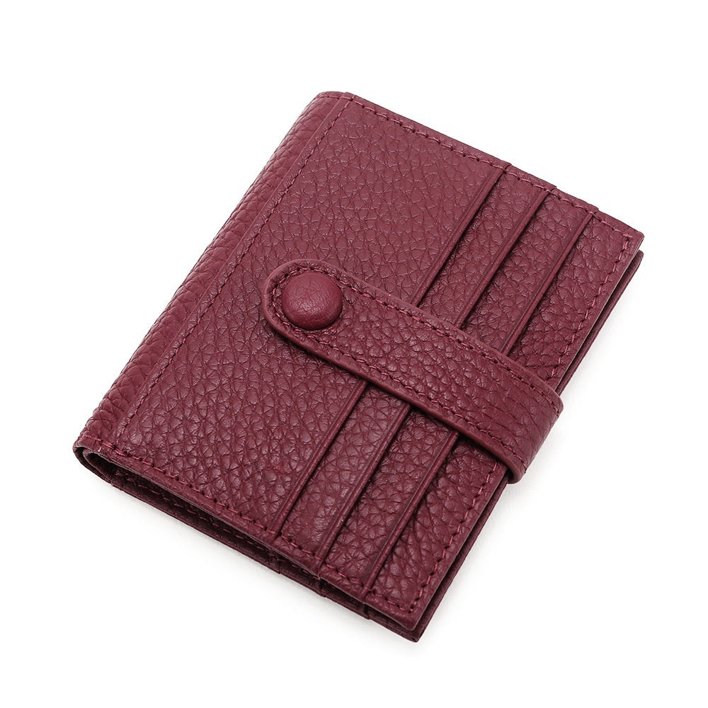 Women’s Short Cowhide Mini Wallet - Mini Wallets for Women Who Love to Moo-ve in Style