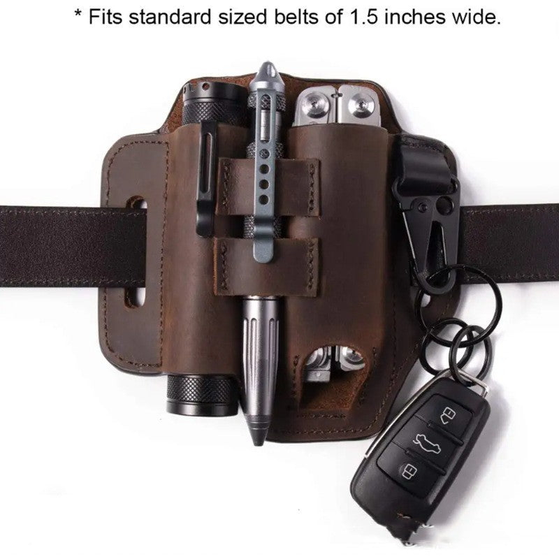 Belt Carrier With Multiple Tool Bags - Belt Carrier That Holds Your Tools and Fashion Together