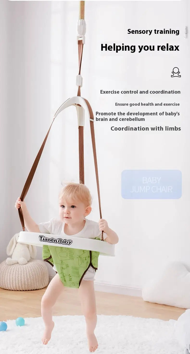 Baby Jumping Chair for Kids Safe Bounce and Play with Cotton Material