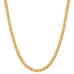 Men’s Necklace Stainless Steel Cuban Link Chain - Rock the Steel Color with a Cuban Link Chain