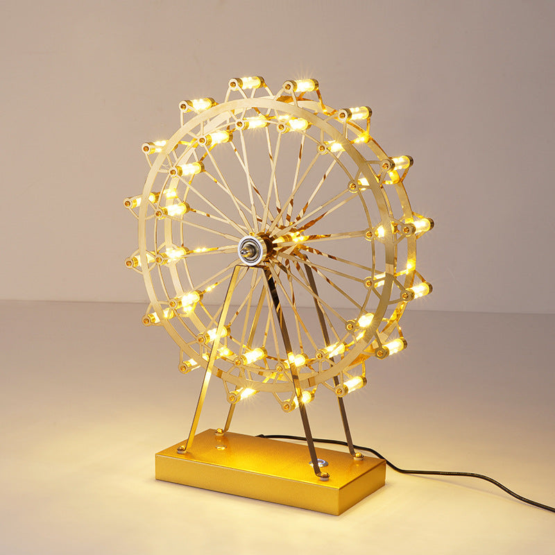 Ferris Wheel Table Lamp Side Soverom