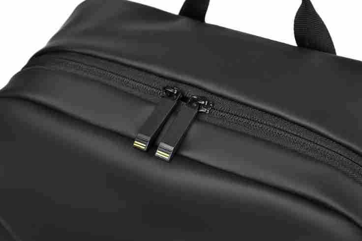 Férfi vízálló PU bőr laptop táska fekete kék szürke számítógépes táska