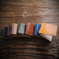 Men’s Fashion Handmade Vintage First Layer Cowhide Short Money Clip - Stylish Layer Cowhide Money Clip for Dapper Gents