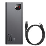 High Power Lithium Battery Pack with Wireless Charging for United States Market - 65W Fast Mobile Bank united states
