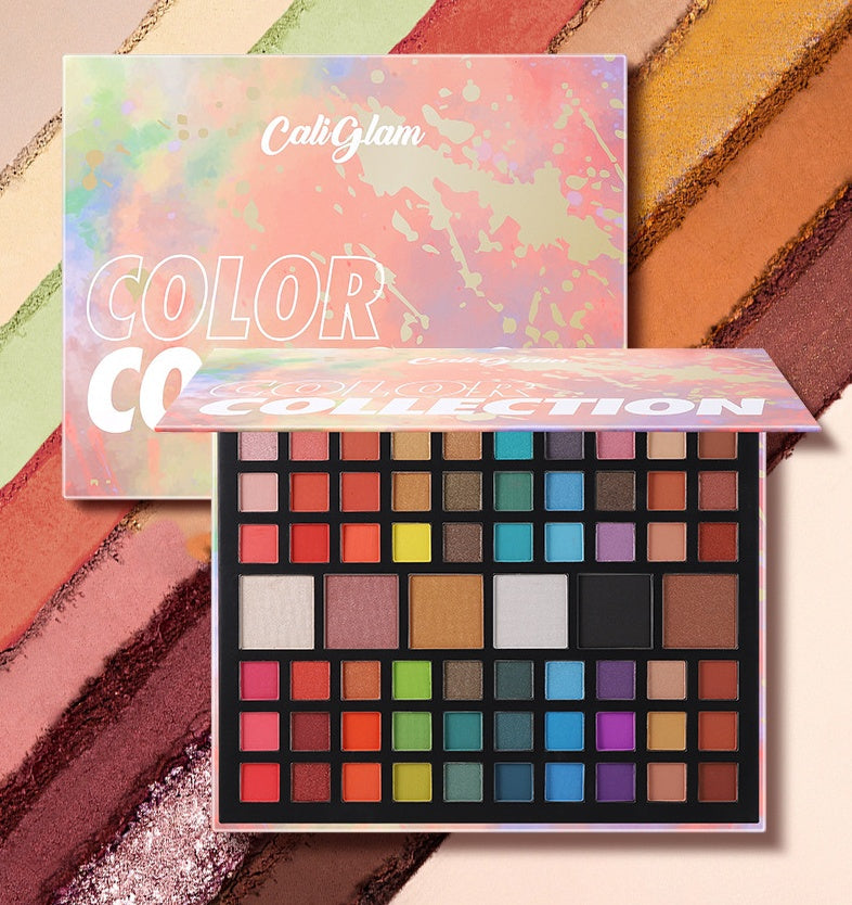 66 Color Eyeshadow Palette with Matte and High Pigment Shades for Makeup - Rainbow On Your Eyes Professional eyeshadow