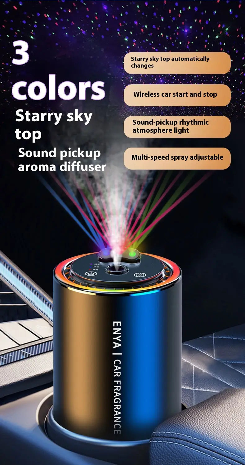Starry Sky Aroma Car Perfume with Essential Oil Aromatherapy Machine
