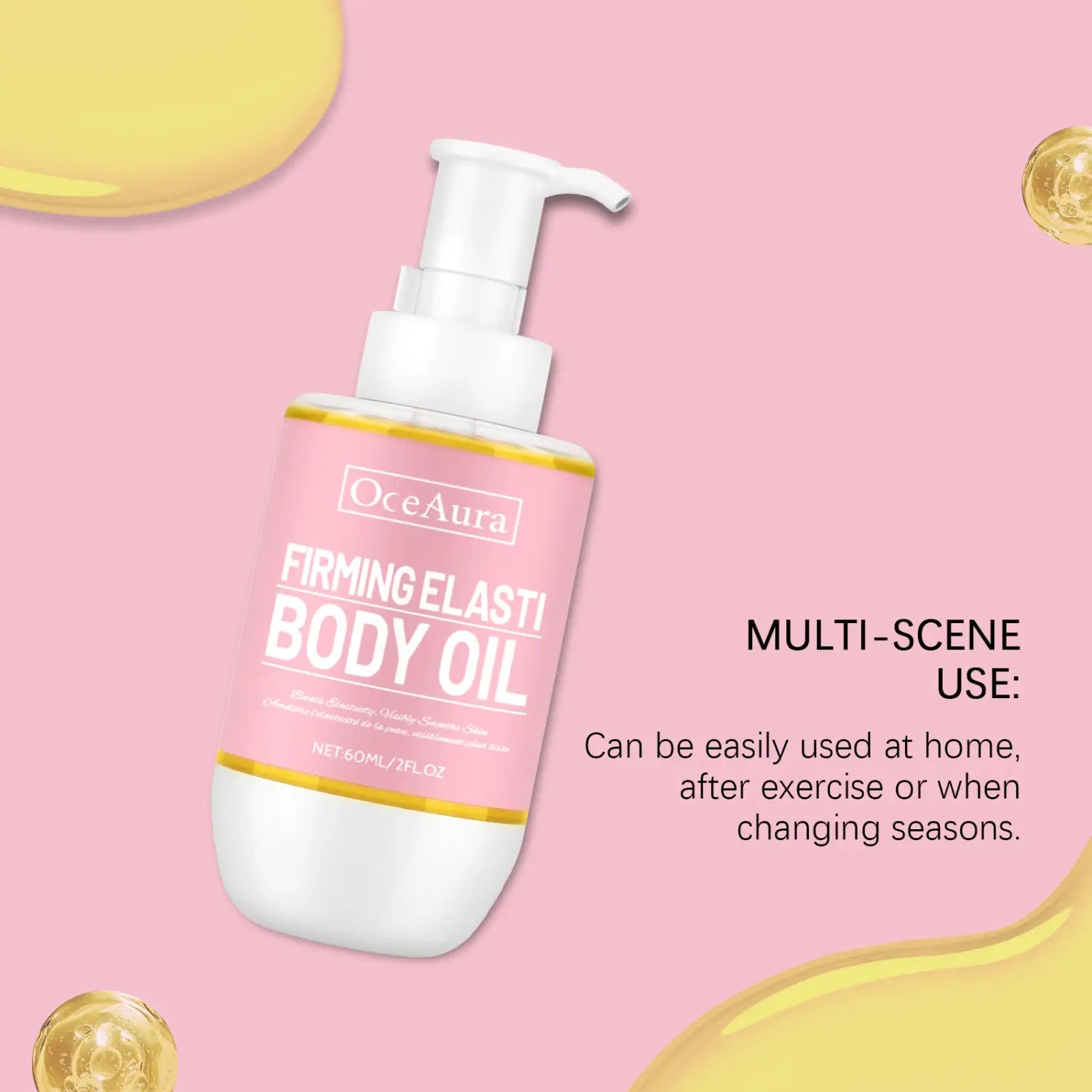 Universaalne nahahoolduse kehaõli komplekt 60 ml toitamiseks