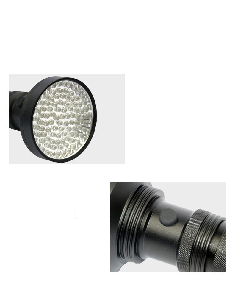Violet Fluorescent Agent Detection Flashlight with 800 Power Supply
