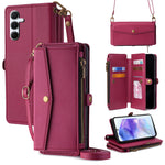 Anti-fall Crossbody Protective Leather Case