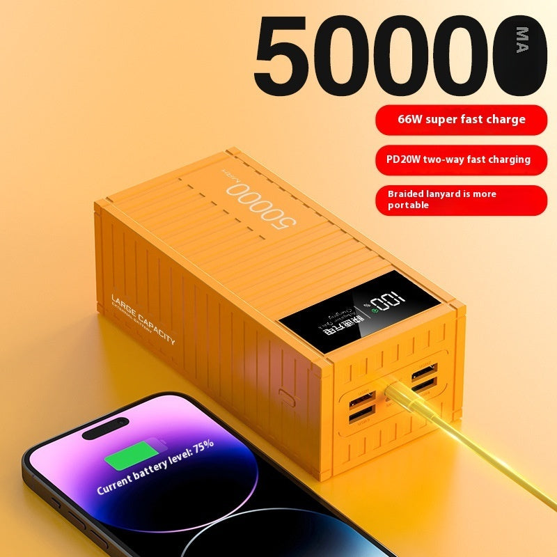 66W Super Fast Charge Container Power Bank - 66W Super Fast Charge Power Bank in Multiple Colors