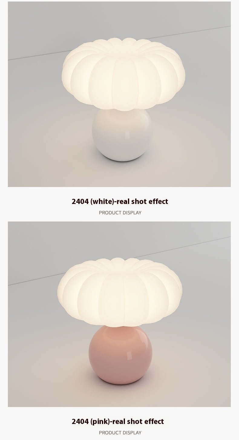Dayuan Garden Mushroom Night Lamp with Full Spectrum Ceramic Light