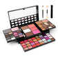 74 Colors Makeup Set Lip Gloss Blush Eyeshadow Highlight Combination Plate Wholesale Makeup Set - Get Ready for a Color