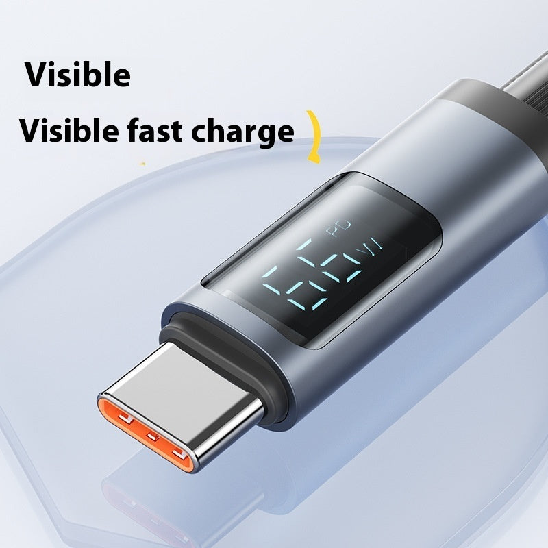 Fast Charge Data Cable Suitable For Charging Digital Display Data Line Type-c Charging Cable - Fast Charge Data Cable