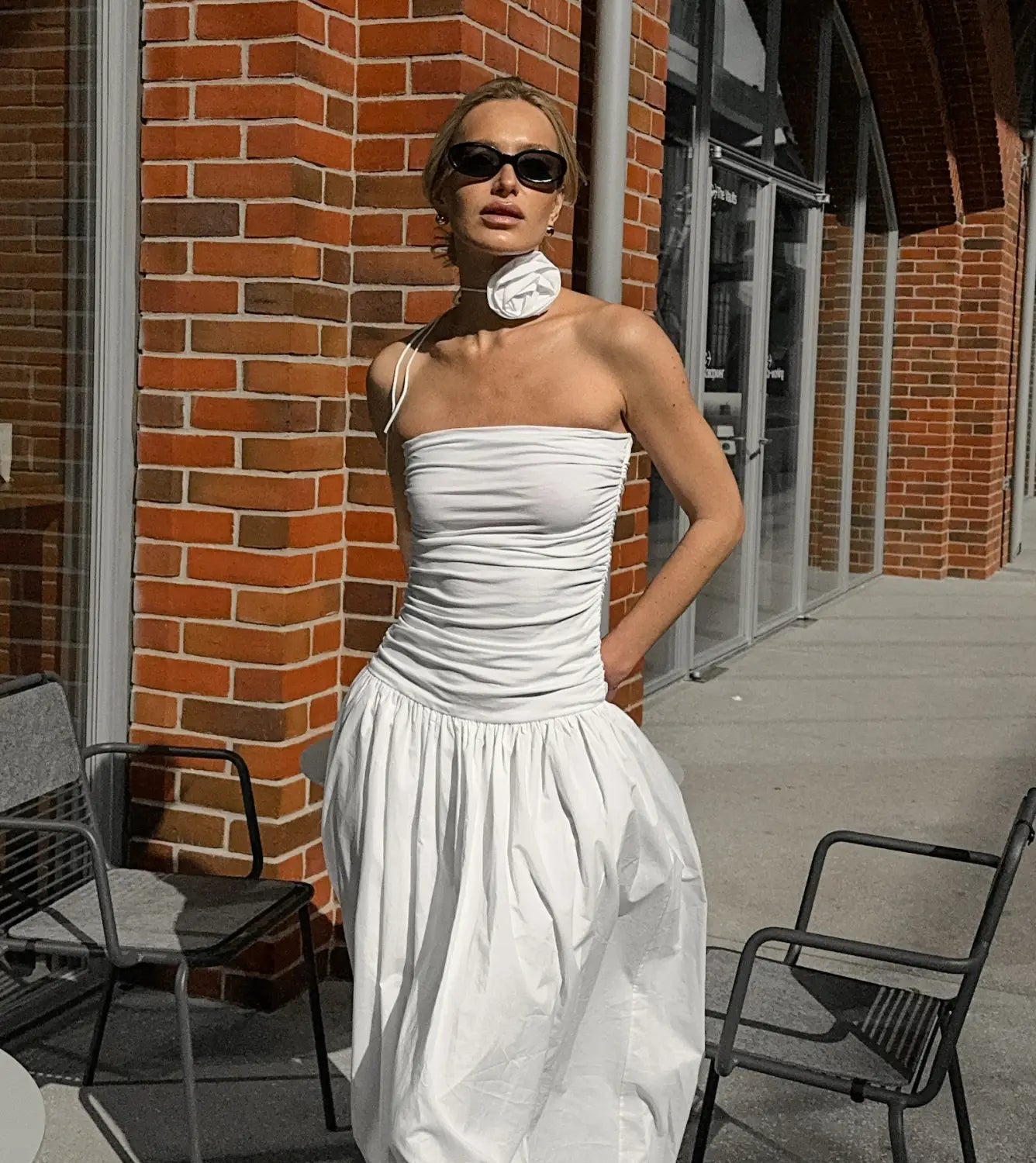 Bán sleeveless íseal umar poileistir coime íseal do mhná samhraidh s m l