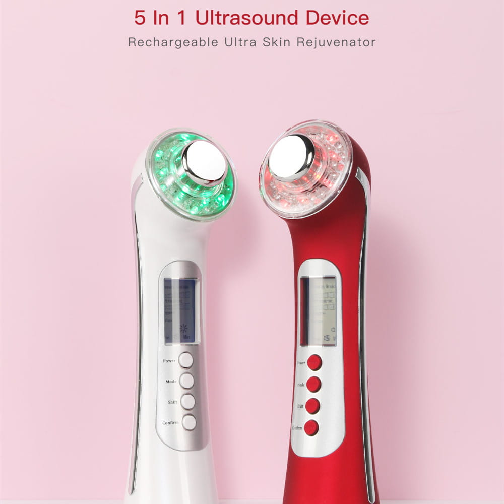 Ultrasonic Color Light Skin Rejuvenation Input And Output Instrument