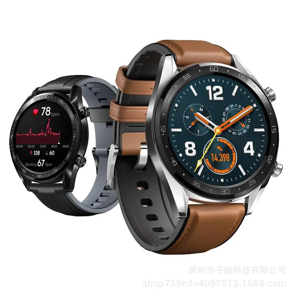 Suitable for Huawei watch 2 pro gt 2e leather sports strap