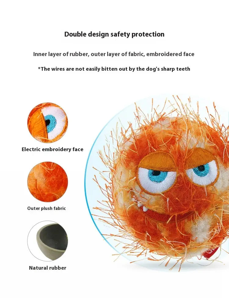 Palla giocattolo per cani per i denti che rimbalzano mastica