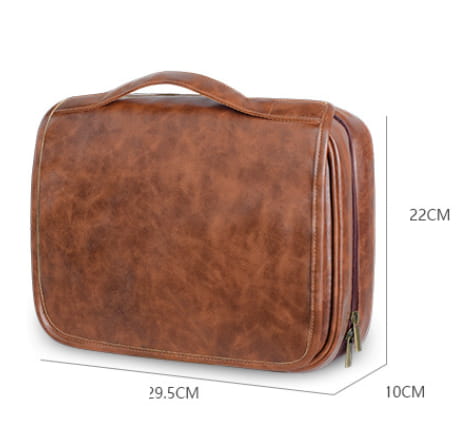 Portefeuille extensible étanche avec couture colorée et doublure patchwork