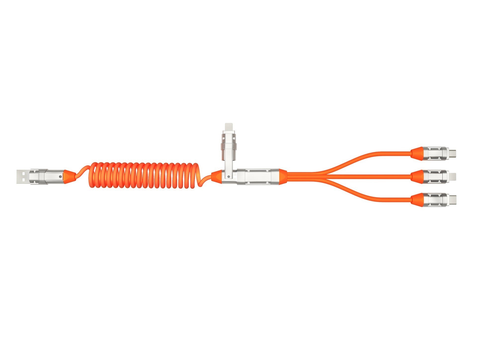 240W Spring Telescopic Fast Charge Data Cable - Need Speed Grab the 240W Spring Data Cable