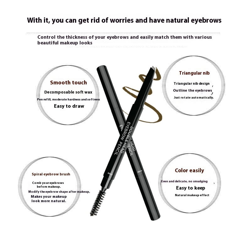 Multicolor Eyebrow Pencil and Powder Set for Universal Skin in the United States