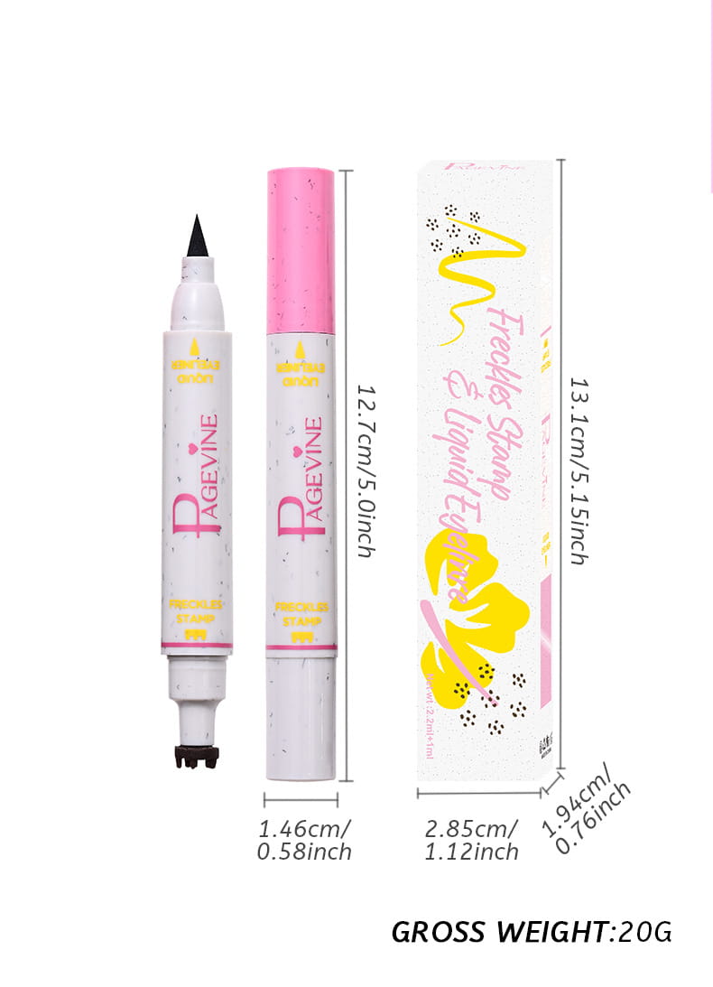 Creion de sprâncene maronii impermeabile pentru femei de machiaj de lungă durată