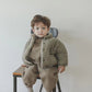 Winter Infant Fleece-lined Long Sleeve Cotton Coat