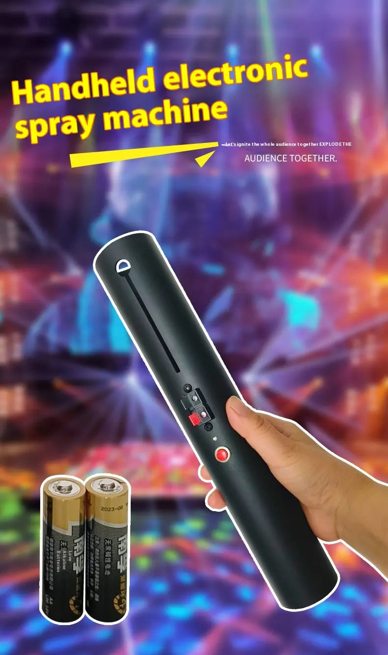 Handheld Electronic Sparkler Machine with Six Controllers for Enhanced Performance