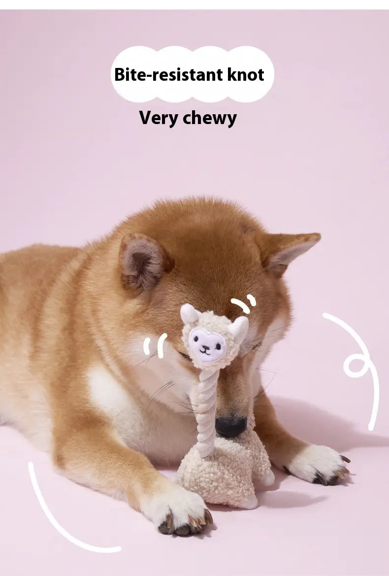 Magic Animal Cat Teaser Alpaca Pehmo -lelu Interactive Teasing Stick