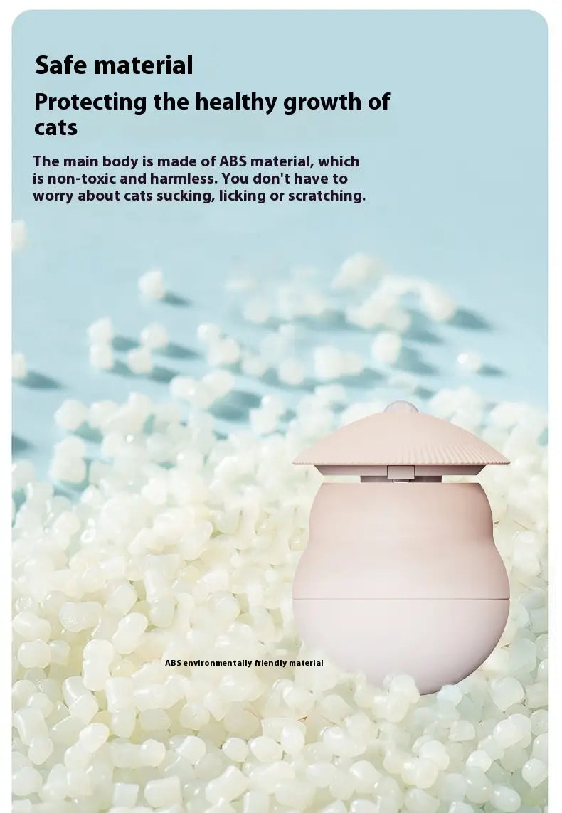 Pink lemmikloomade mänguasjad seavad koertele ja kassidele interaktiivse mängu ABS -plastkasti