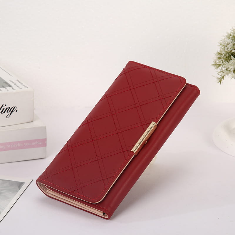 Veekindel polüester -rahakott triipude ja pesu sisekujundusega koduladustamiseks