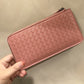 Women’s Long Genuine Leather ID Card Bag - Laughing Leather Card Bag for Stylish Women