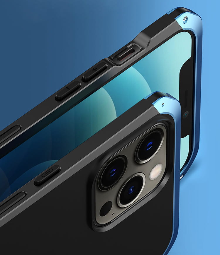 Carcasă telefonică elegantă cu opțiuni de argint și aur