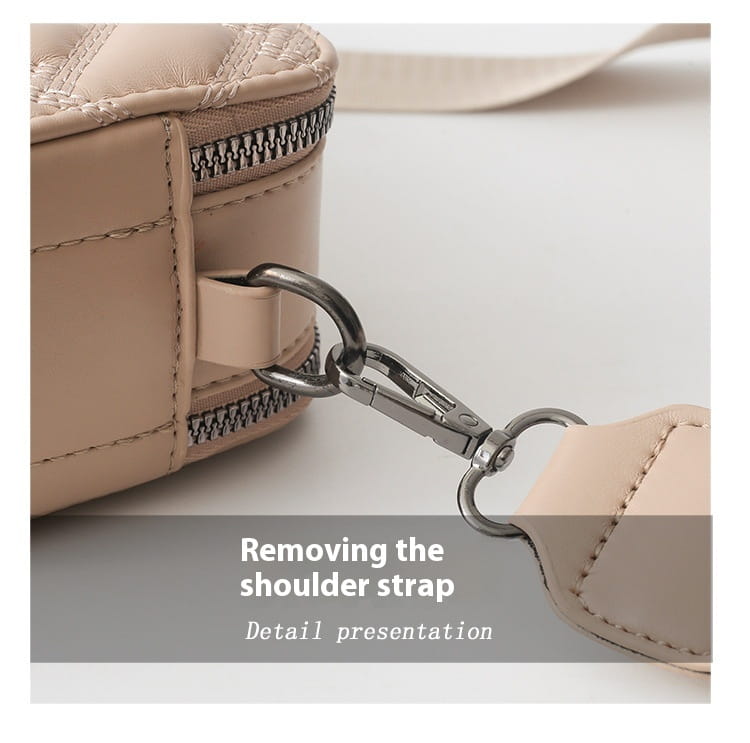 Wide Shoulder Strap Crossbody Bag with Eagle for Daily