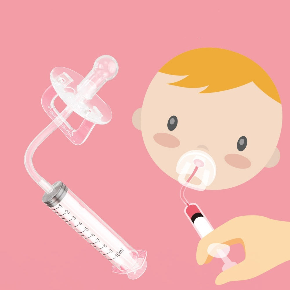 Baby Choke Proof Children 3 Years Old Syringe Feed Medication Utensil - Syringe Feed Medication Utensil for Tiny Tots