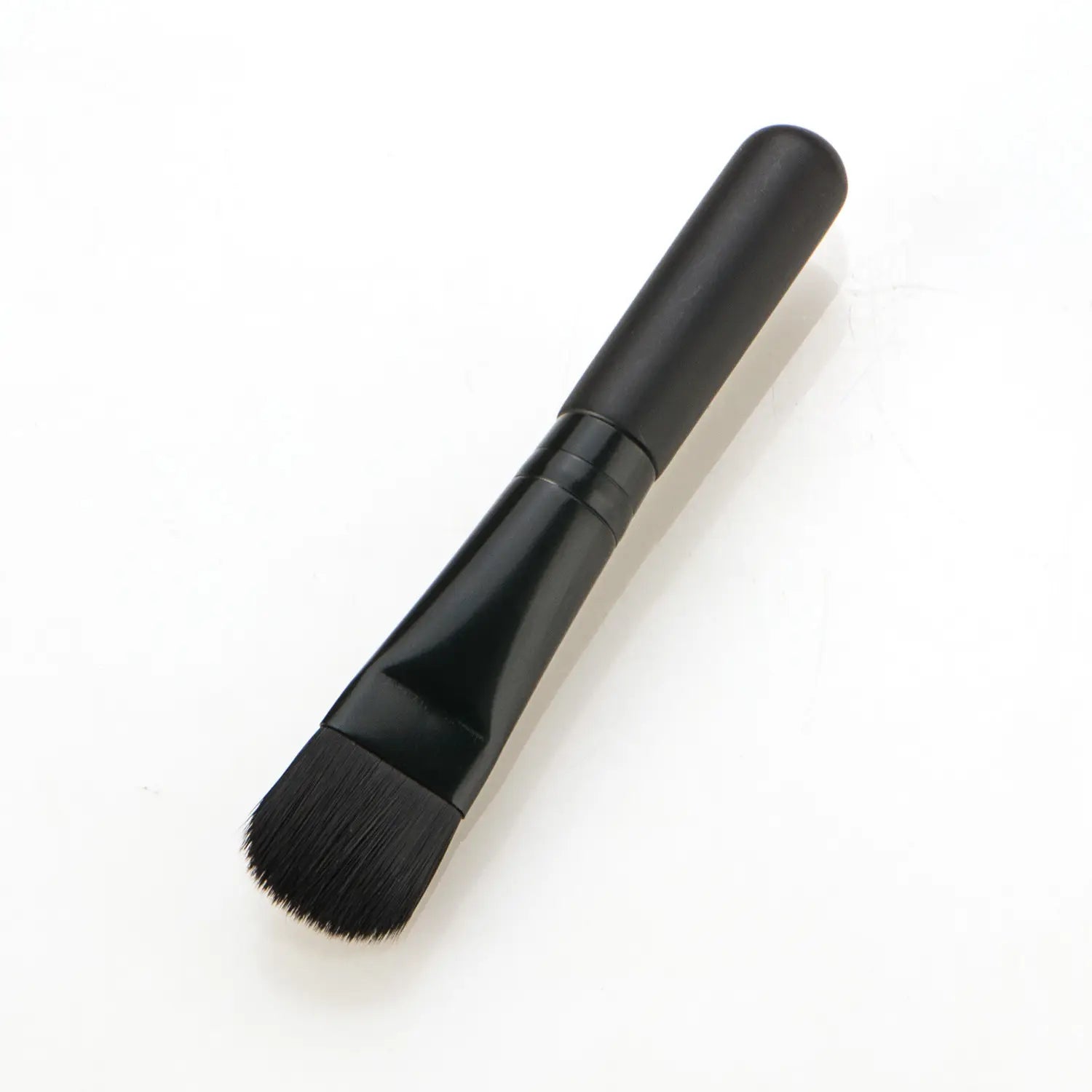 Perie de machiaj cu mâner din lemn lungime de tijă scurtă de 12 cm 2cm 2cm