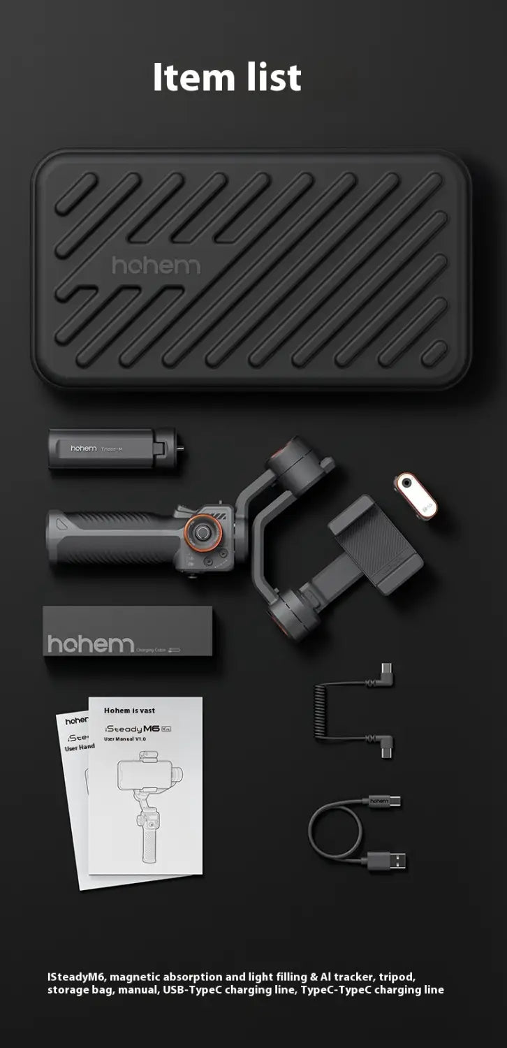 Mobile Phone Stabilizer with Face Tracking and AI Features