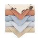 5-piece Baby Towel Plain Cotton Face Towel - Soft Baby Towels for Tiny Tots and Messy Moments